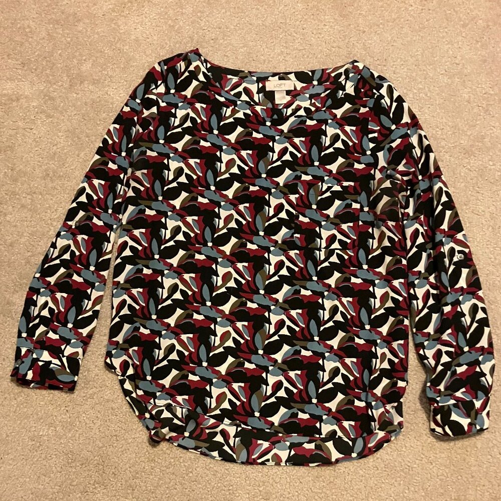 Long Sleeved Blouse Size M
